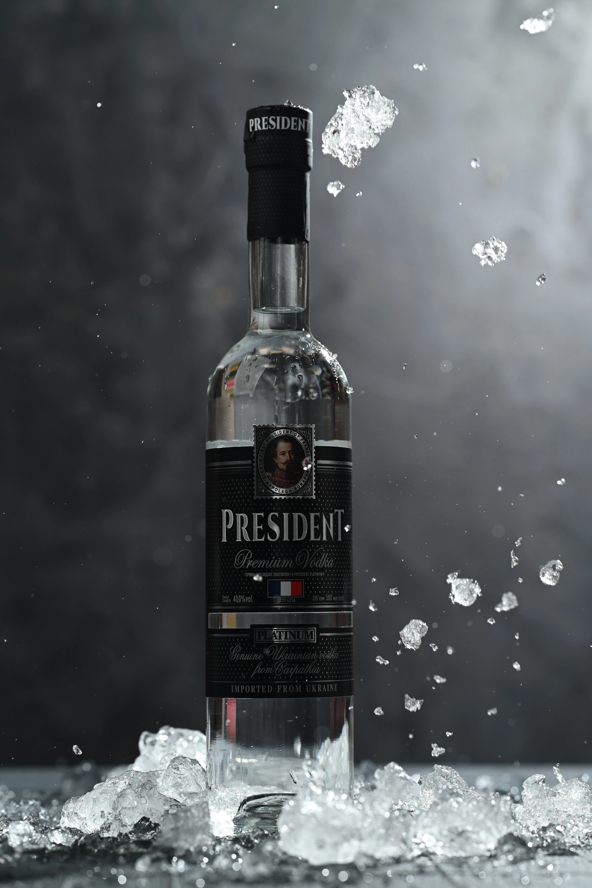 President Platinum bottle